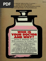 Who Is Your Doctor and Why - Shadman, Alonzo Jay (1980) PDF