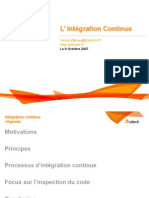 Principes de L'integration Continue