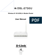 DSL-2730U - U1 - User Manual - v1.00 (DME) PDF