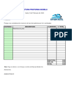 PROFORMA