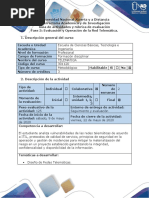 Guía de Actividades y Rubrica de Evaluacion - Fase 5 - Evaluación y Operación de La Red Telemática