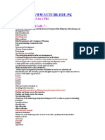 Software Engineering II - CS605 Mid Term Solved Mcqs