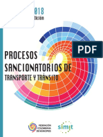 MANUAL PROCESO SANCIONATORIO DE TRANSITO Y TRANSPORTE - SIMIT Y FCM V Final - 16nov PDF