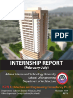 Architecture Internship Final Report PDF