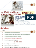 Artificial Intelligence Course Code ECE4 PDF