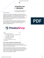 Tiendas Online Hechas Con Prestashop - Ejemplos