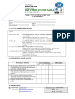 FM-CID-006 Instructional Supervisory Tool