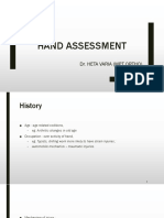 Hand Assessment - 3rd Yr