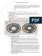 Automotive Brake System (Summary)