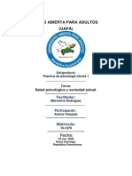 Practica de Psicología Clínica 1 Tarea 2