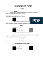 Work, Energy and Power - Lecture Notes and Practice Questions