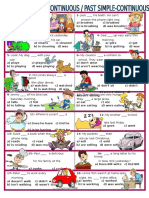 Present Simple Prescontinuous Past Simplepast Cont