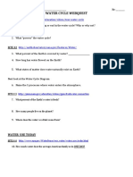 Water Cycle Webquest 1