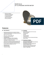 MA408 Ultrasonic Water Meter