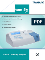 Erba Chem 5x Biochemistry Analyser