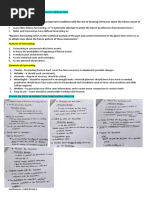 BUSMAN Forecasting Notes