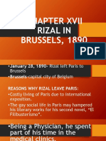 Rizal in Brussels