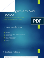 Estrategias em Mini Indice