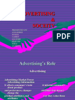 Advertising & Soceity