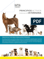 Principios Activos Veterinaria Laboratorios GUINAMA Web