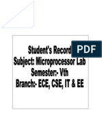 Microprocessor 8085 Manual