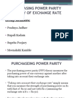 Purchasing Power Parity