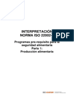 Iso 22001-1 (Interpretación)