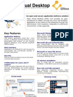 Ulteo OVD 2.0 Product Sheet