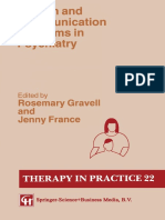 (Therapy in Practice Series) Rosemary Gravell, Jenny France (Auth.) - Speech and Communication Problems in Psychiatry (1991, Springer US) PDF