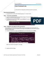 10.4.3.3 Lab - Working With The Linux Command Line