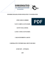 Informe de Radiaciones Ionizantes y No Ionizantes