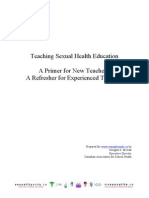 A Primer For Teaching Sexual Health Education