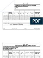 WMM Moisture Correction Sheet