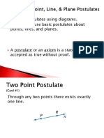 Unit 01 Lesson 02 Point Line and Plane Postulates