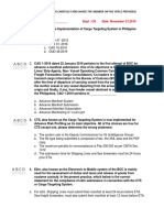 This CMO Is The Implementation of Cargo Targeting System in Philippine Customs