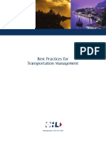 Best Practices For Transportation Management PDF