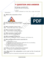 Fire Safety Question Answers