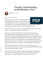 Tax Geek Tuesday - Understanding Partnership Distributions, Part 1