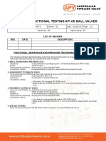 APV Test Procedure API 6D