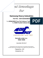 H2021s Final Drawing For Life Boat and Davit PDF