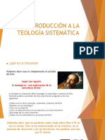 Introducción A La Teología Sistemática