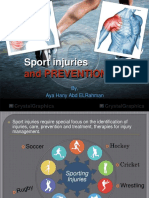 Sports Injuries and Prevention