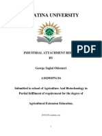 INDUSTRIAL ATTACHMENT REPORT Submitted T PDF