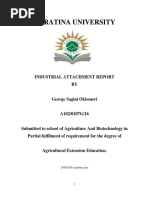 INDUSTRIAL ATTACHMENT REPORT Submitted T PDF