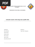 Automatic Transfer Switch Using Relay in Public Clinic