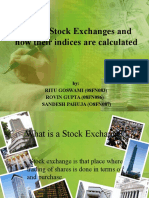 Indian Stock Exchanges and How Their Indices Are Calculated