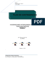 Plan de Contingencia Sala de Juegos