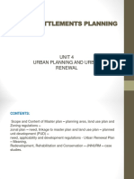 UNIT 4-URBAN PLANNING & URBAN RENEWAL-Master Plan, Zoning, PUD