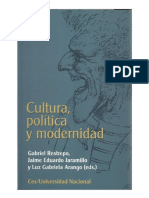 Restrepo - Jaramillo - Arango - Cultura Política y Modernidad