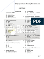 Obstetrics MCQs